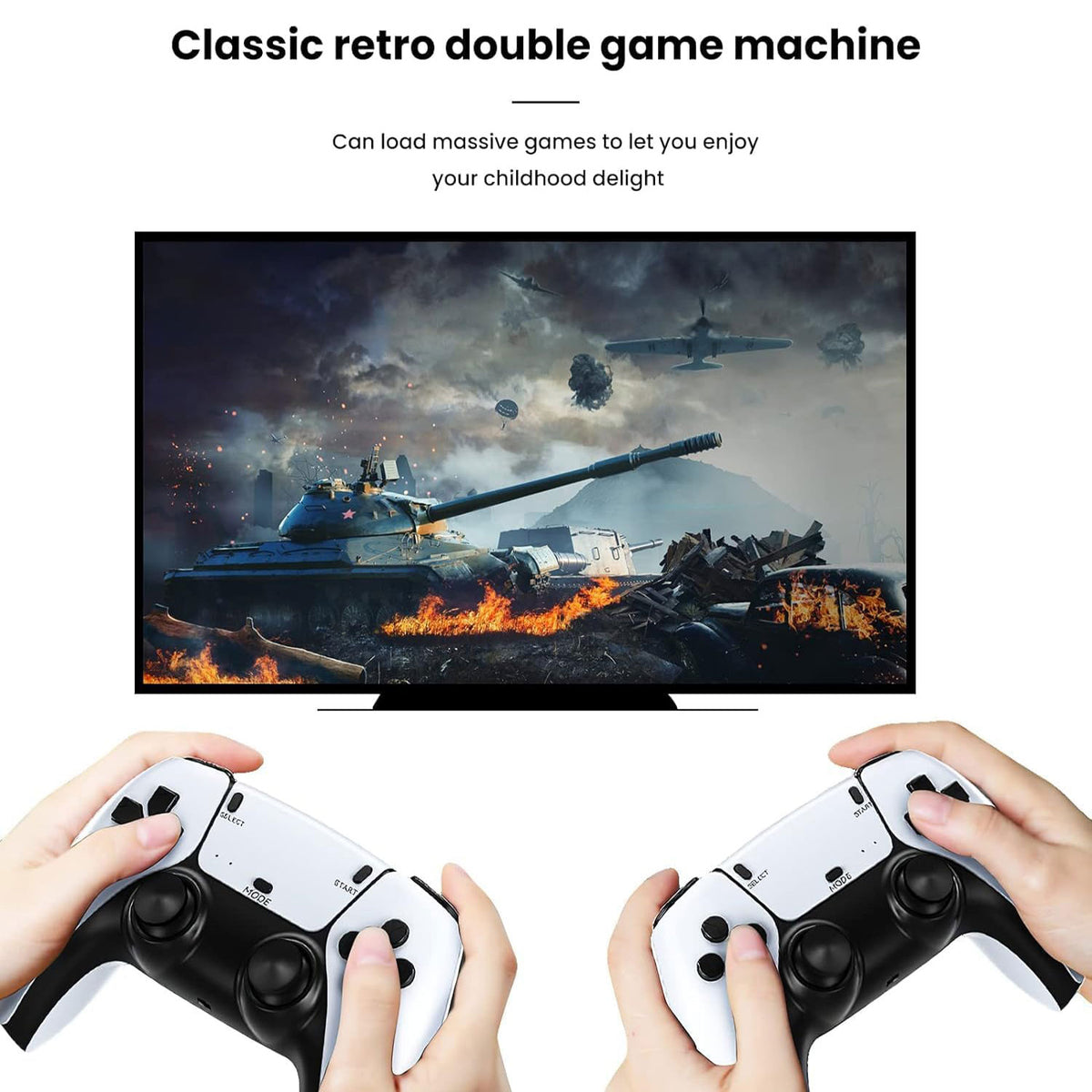 M8 Pro 64GB 4K Retro Game Stick with 20,000+ Games