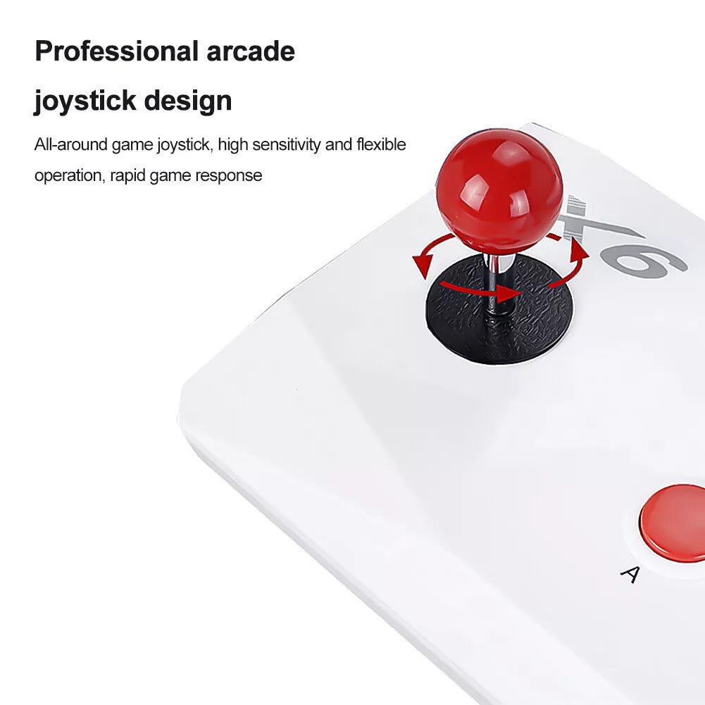 X6 Retro Game Console 64GB with Dual Arcade Joysticks & 20,000+ Built-in Games
