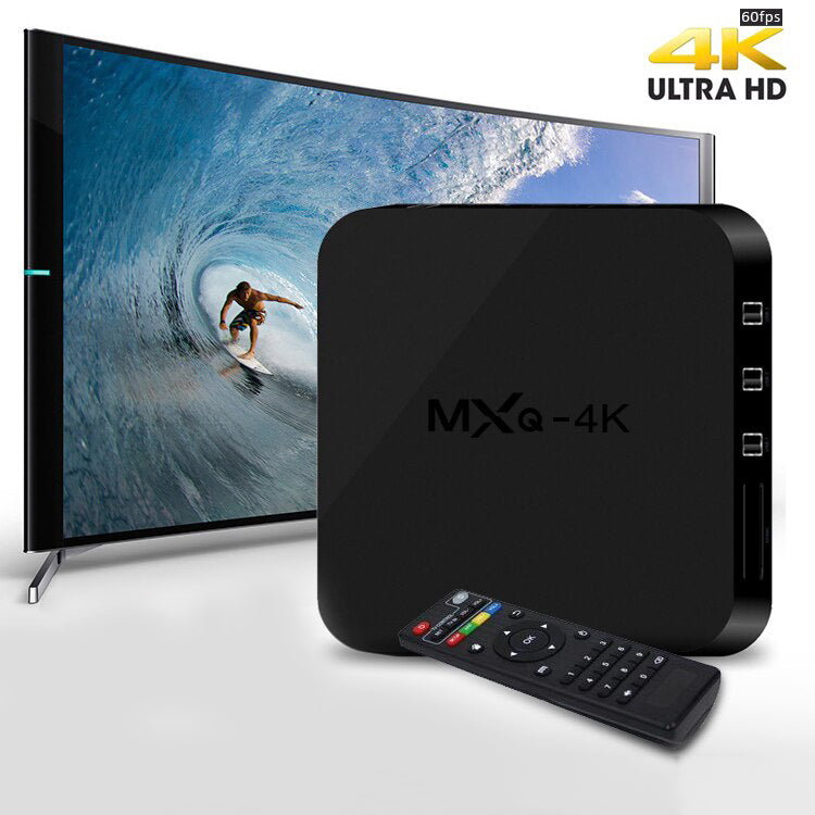 MXQ 4K Smart TV Box Quad Core 1GB RAM 8GB ROM – Android Media Player