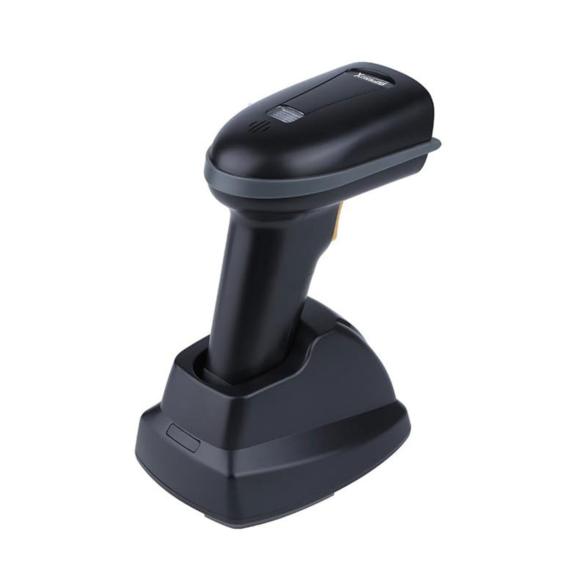 Speed-X SP-70D Wireless 2.4GHz Barcode Scanner – 1D/2D QR Code Reader with Charging Dock