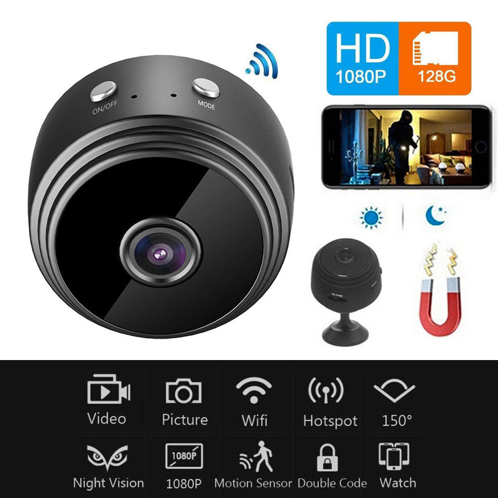 A9 1080P HD 2MP WiFi Mini Camera – PIX-LINK CAM App Wireless Security Camera