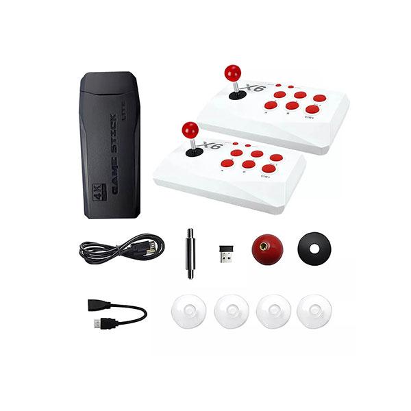 X6 Retro Game Console 64GB with Dual Arcade Joysticks & 20,000+ Built-in Games