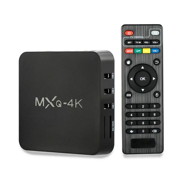 MXQ 4K Smart TV Box Quad Core 1GB RAM 8GB ROM – Android Media Player