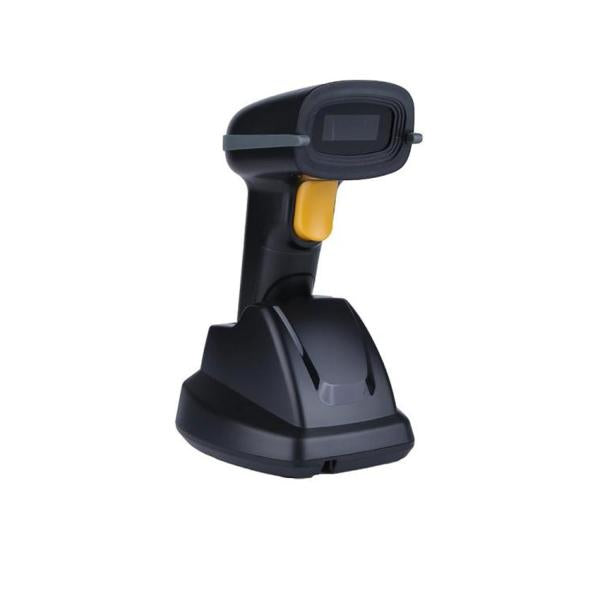 Speed-X SP-70D Wireless 2.4GHz Barcode Scanner – 1D/2D QR Code Reader with Charging Dock