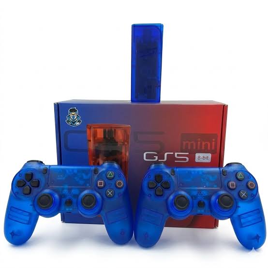 GS5 Mini Game Console TV Stick – HD Video Game System with 30,000+ Games & 53 Emulators